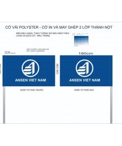 in cờ vải - in cờ công ty - in cờ treo - in cờ lưu niệm 5 in cờ vải công ty giá tốt