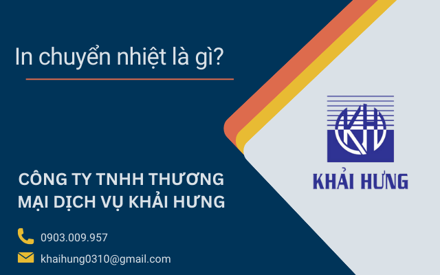 in chuyển nhiệt là gì? 1 in chuyển nhiệt là gì