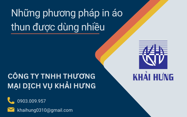 những phương pháp in ấn áo thun được dùng nhiều 2 những phương pháp in áo thun được dùng nhiều